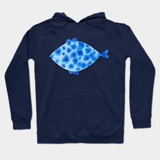 Blue fish Hoodie